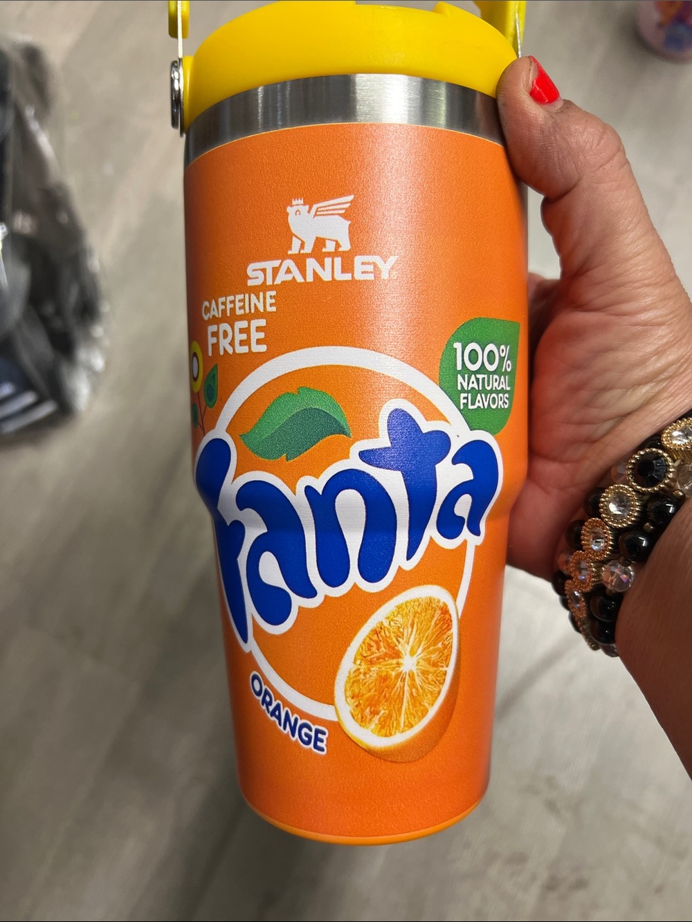 Fanta Orange tumbler 20oz Stanley
